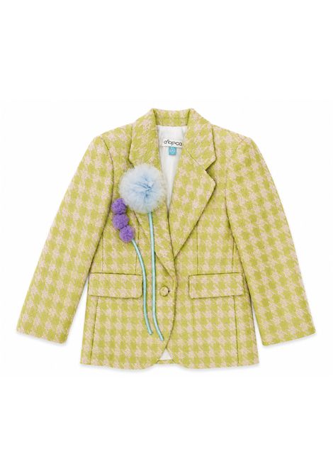 Giacca con fiori applicati A' LAPAGE | BOLZANO 26SAGCSP00013BLIME